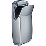 Silver, Abs Plastic VMAX, HEPA Filtered, Vertical Hand Dryer, 120V