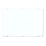 Tempered Glass Glass Whiteboard, Magnetic Dry Erase Board 60" X 40", Wall Mounted