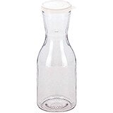 Clear, 1/4L Beverage Decanters with Lids, 12/PK